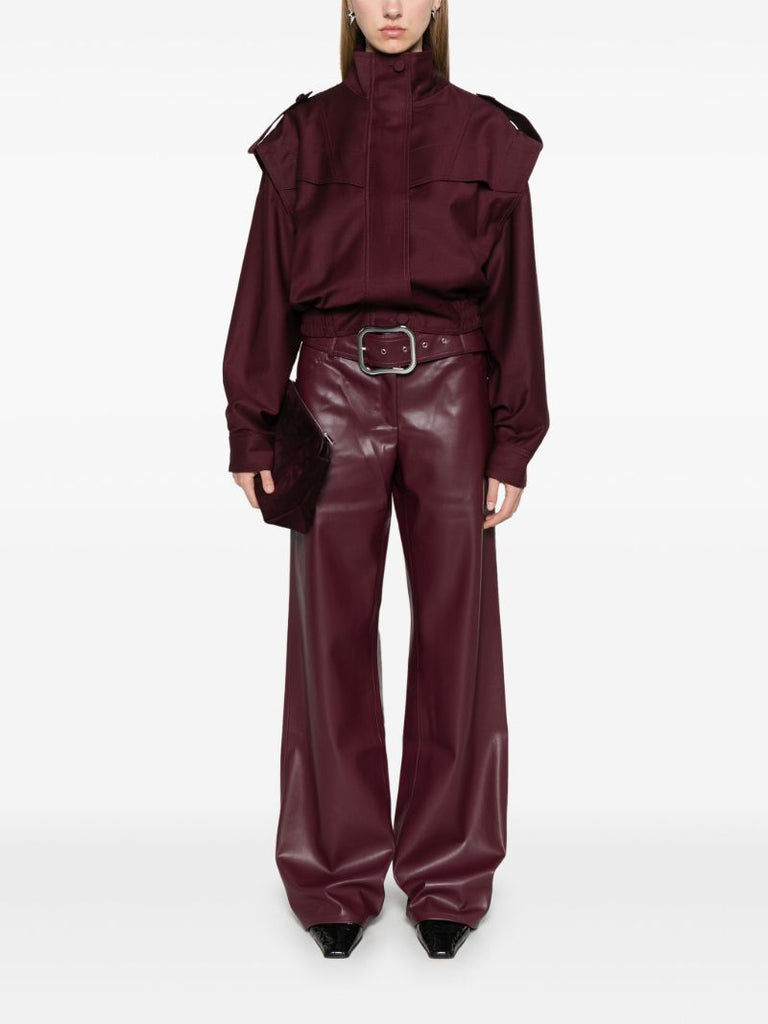 Red Leather Trousers