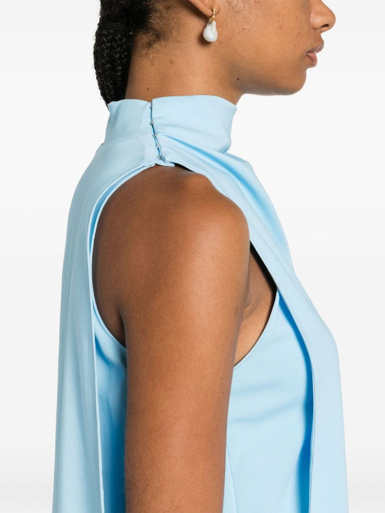 Blue Layered Blouse