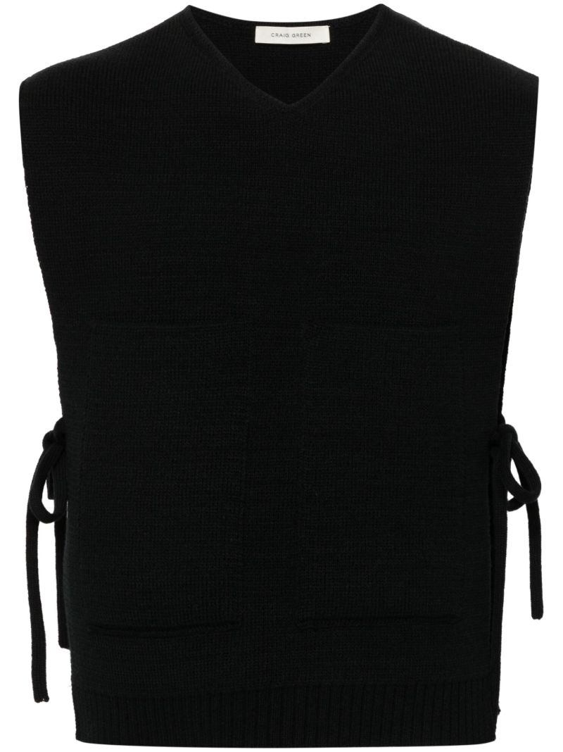 Tape Knit Vest