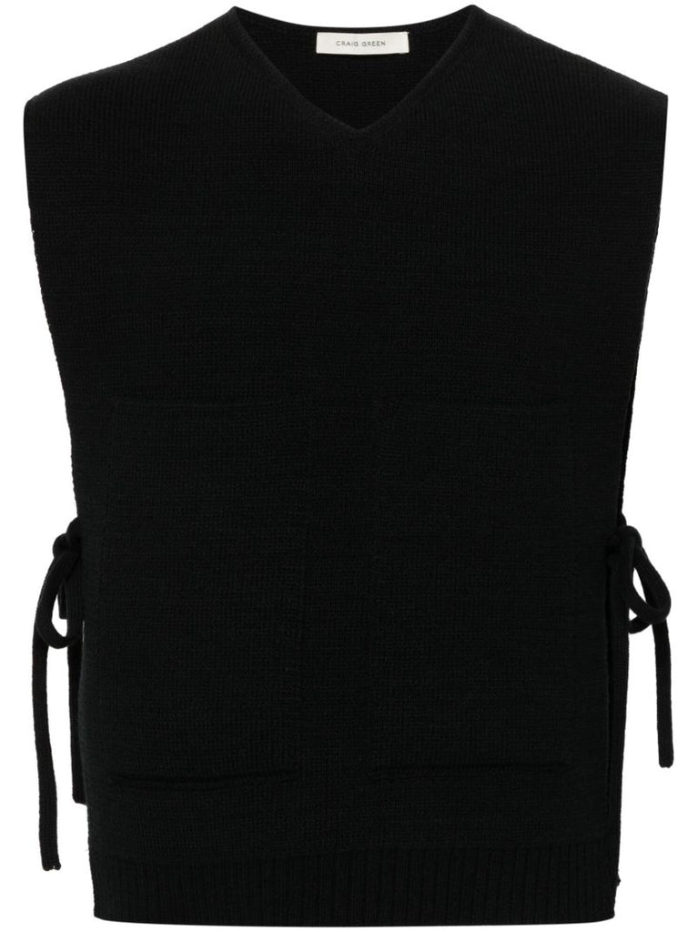 Tape Knit Vest