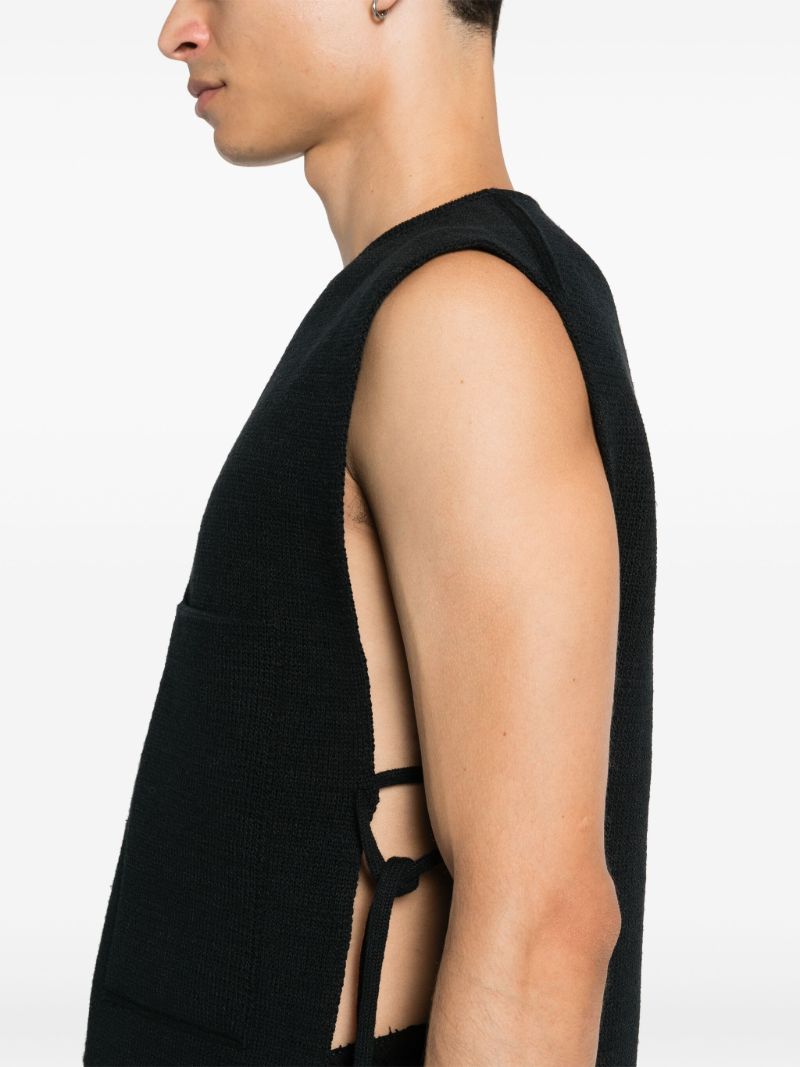 Tape Knit Vest