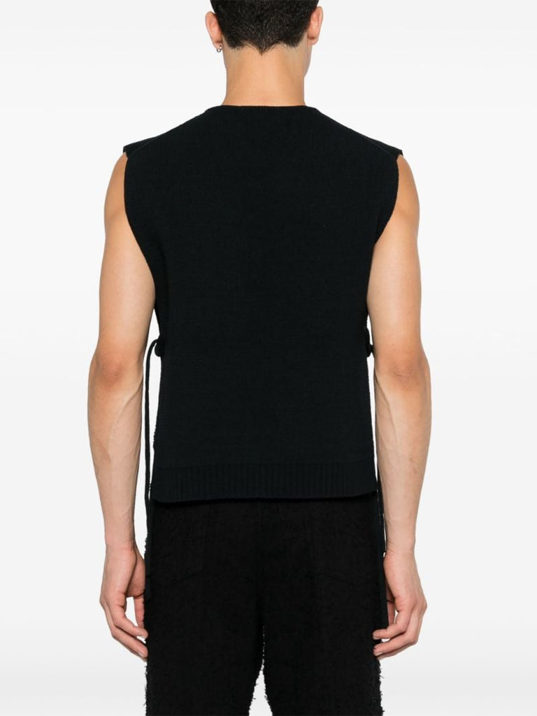 Tape Knit Vest