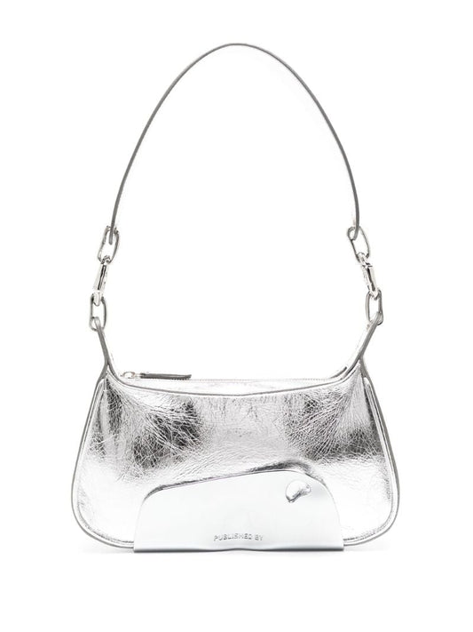 Silver-tone Rubi's Club Shoulder Bag
