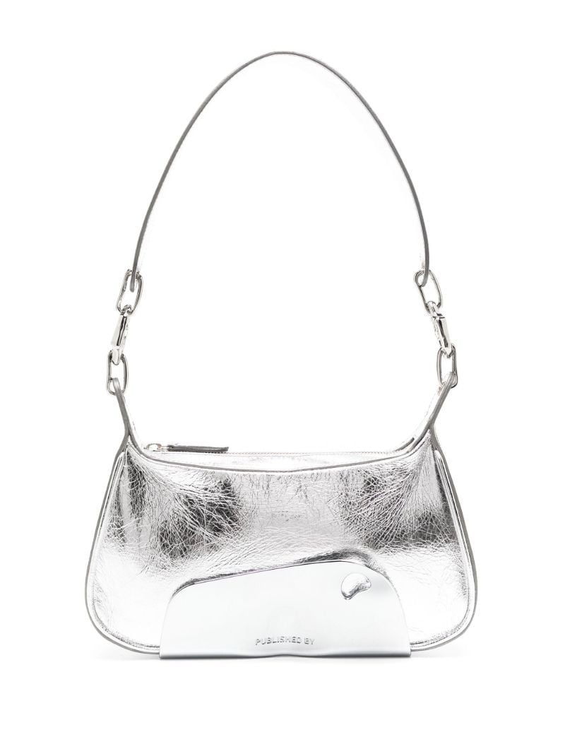 Silver-tone Rubi's Club Shoulder Bag