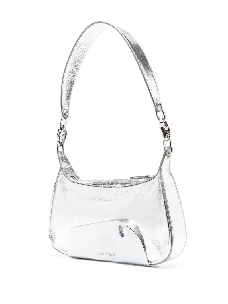 Silver-tone Rubi's Club Shoulder Bag