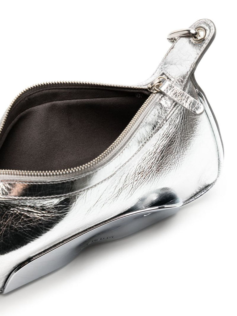 Silver-tone Rubi's Club Shoulder Bag