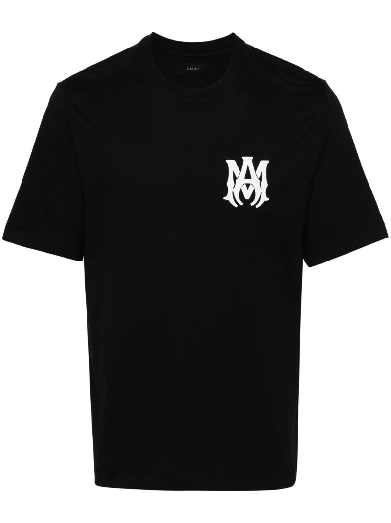 Black Logo-print Short-sleeve T-shirt