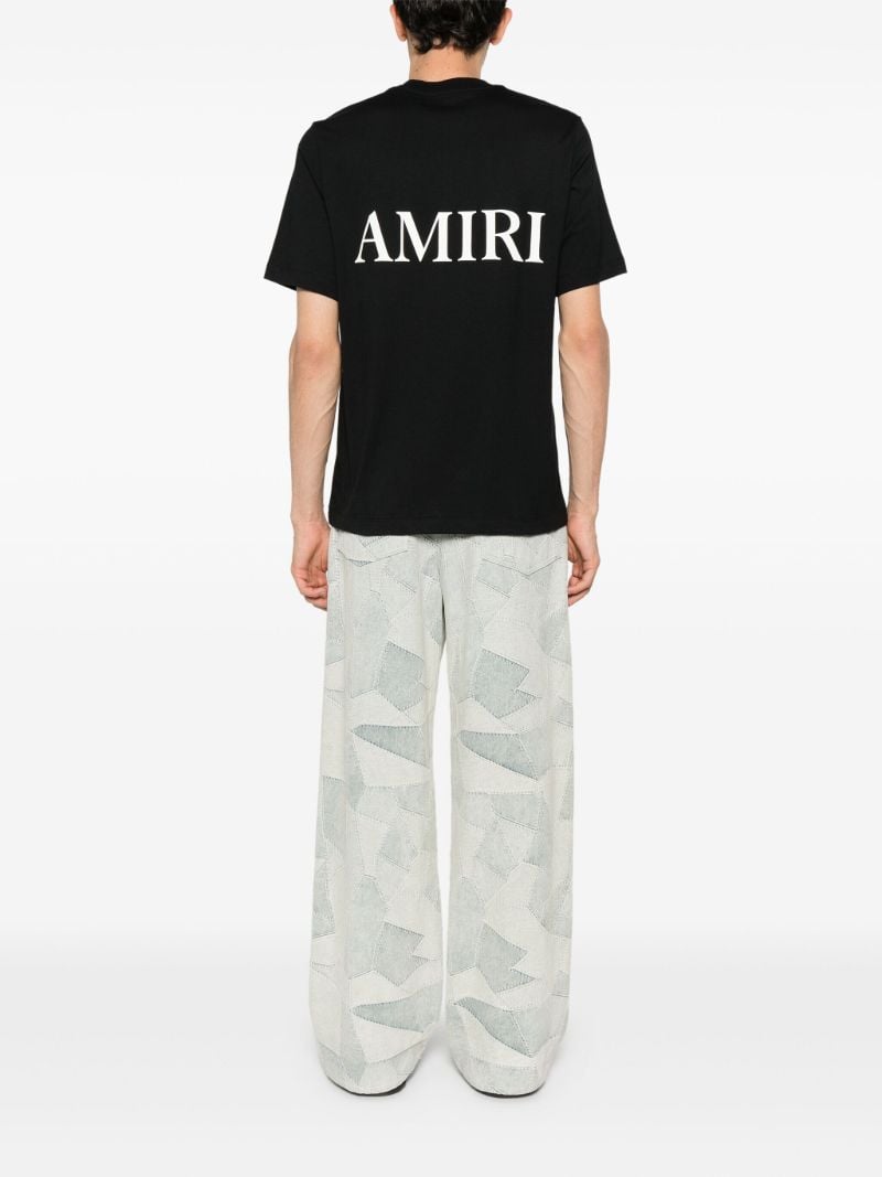 Black Logo-print Short-sleeve T-shirt