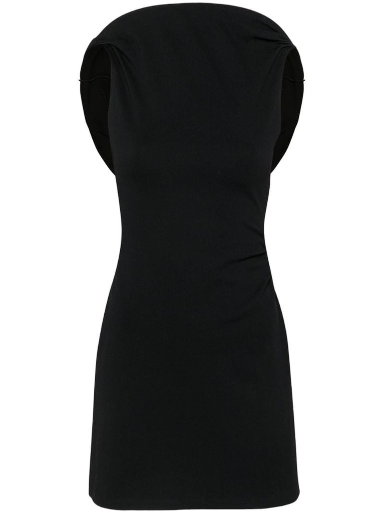 Black Bordo Mini Dress
