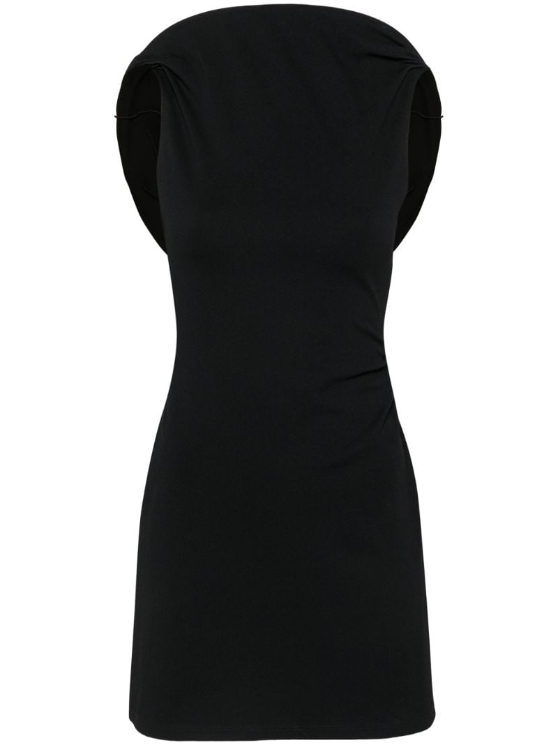 Black Bordo Mini Dress