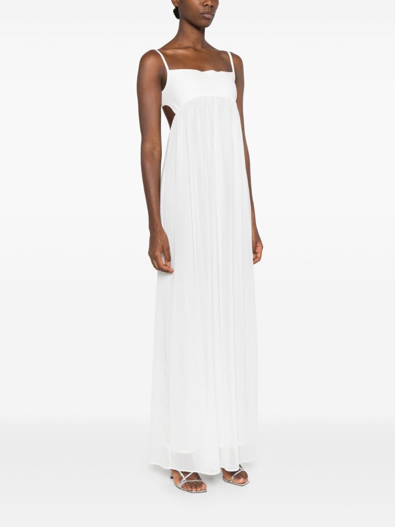 Cut-out Back Maxi Dress