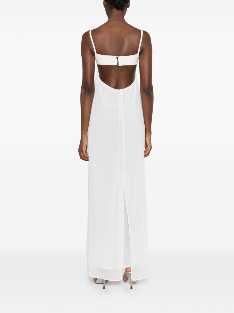 Cut-out Back Maxi Dress