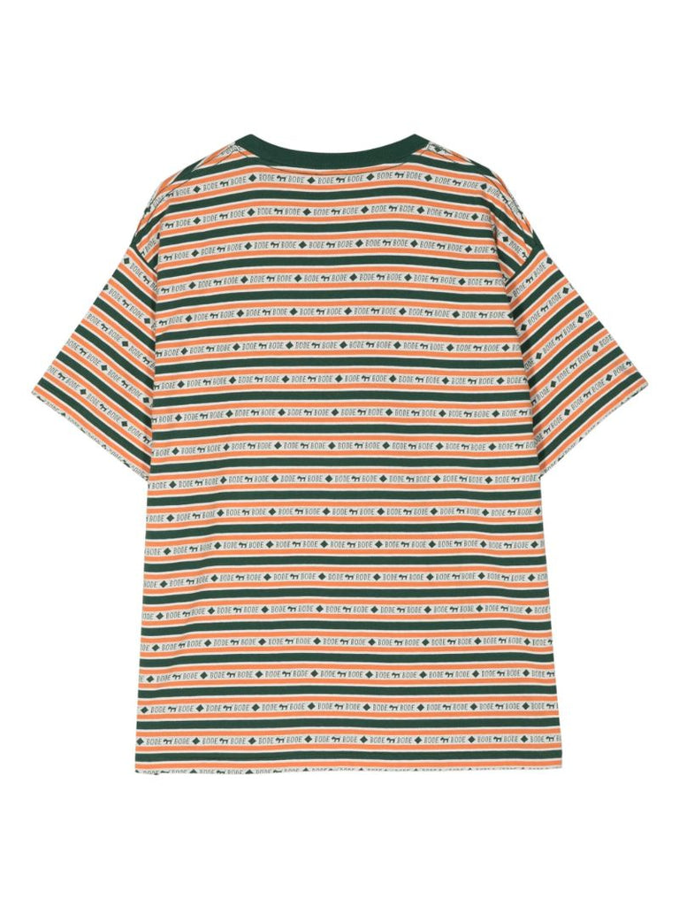 Green Scottie Jacquard T-shirt