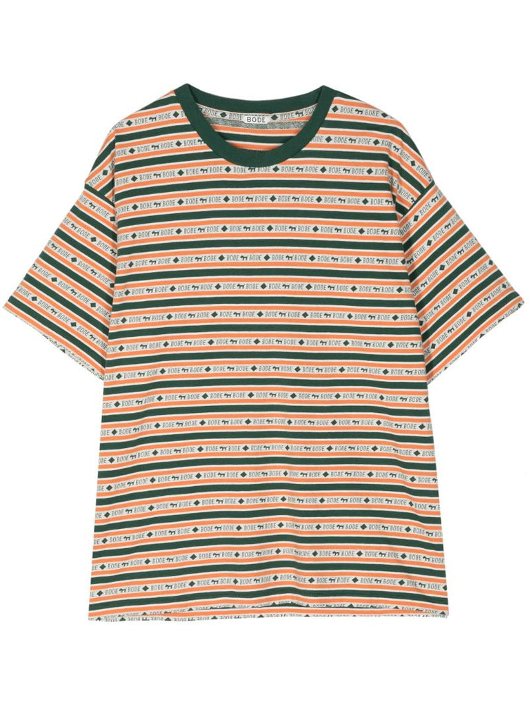 Green Scottie Jacquard T-shirt