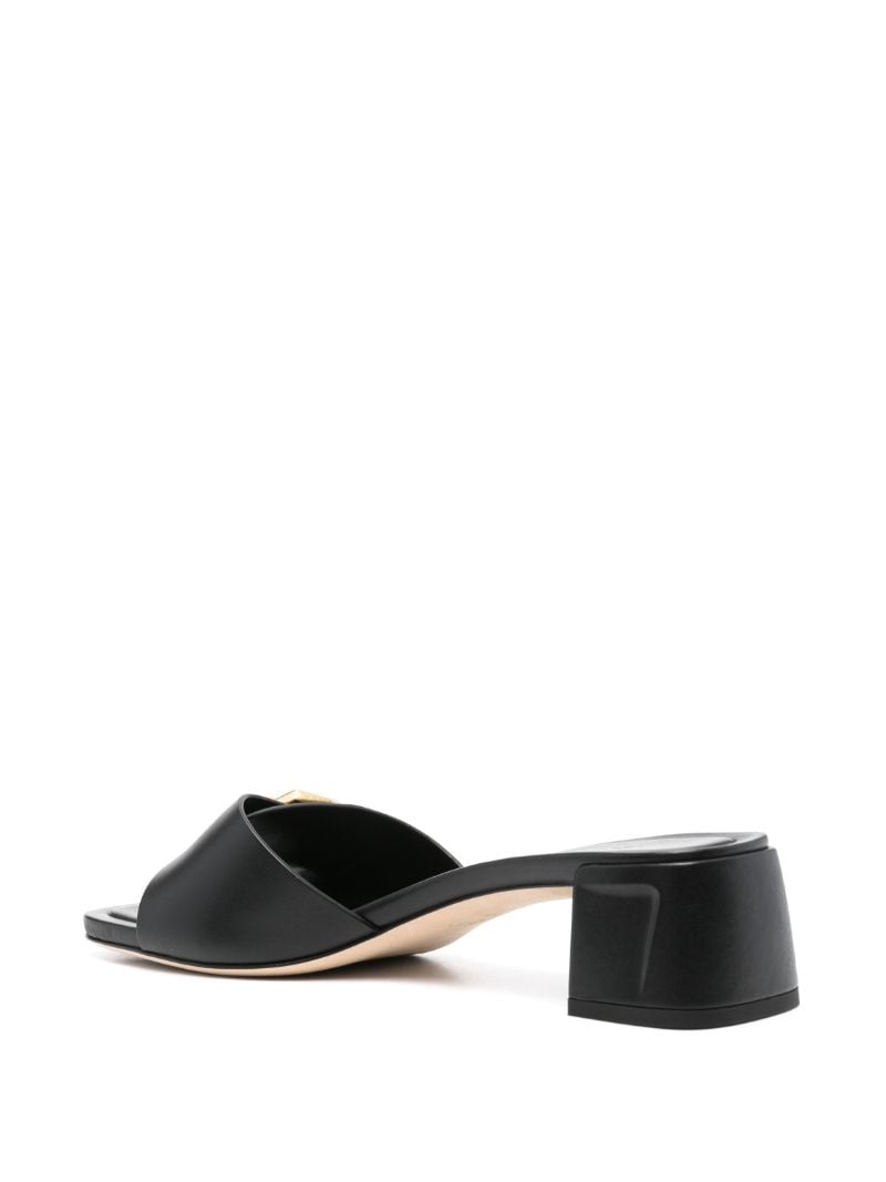 Black Hawke 40 Leather Mules