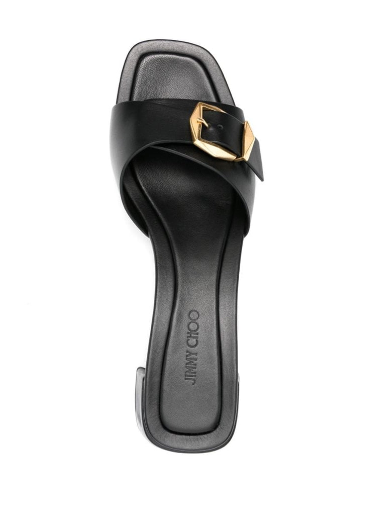 Black Hawke 40 Leather Mules