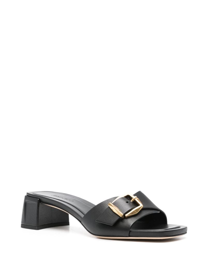 Black Hawke 40 Leather Mules