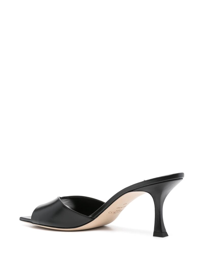 Black Skye 70 Leather Mules