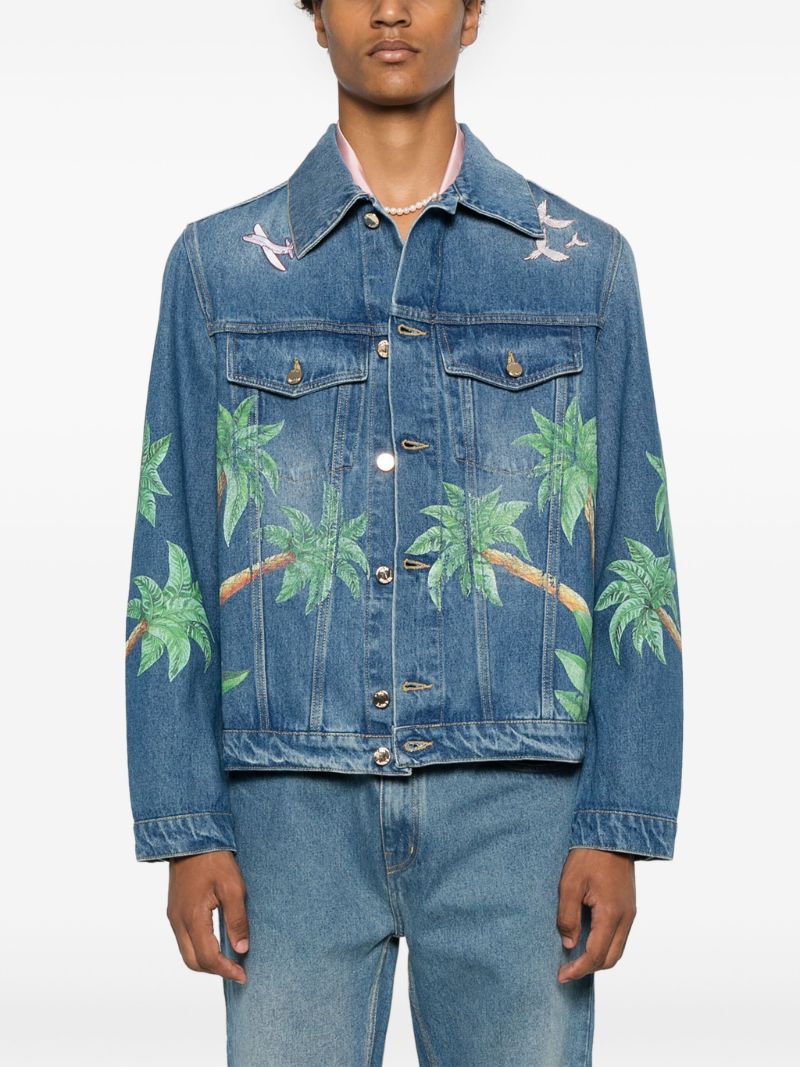 Blue Tennis Club Denim Jacket
