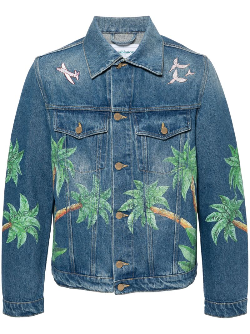 Blue Tennis Club Denim Jacket