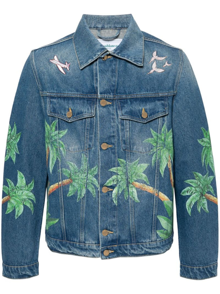 Blue Tennis Club Denim Jacket