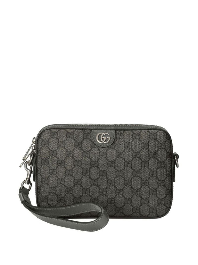 Grey Ophidia Gg Shoulder Bag