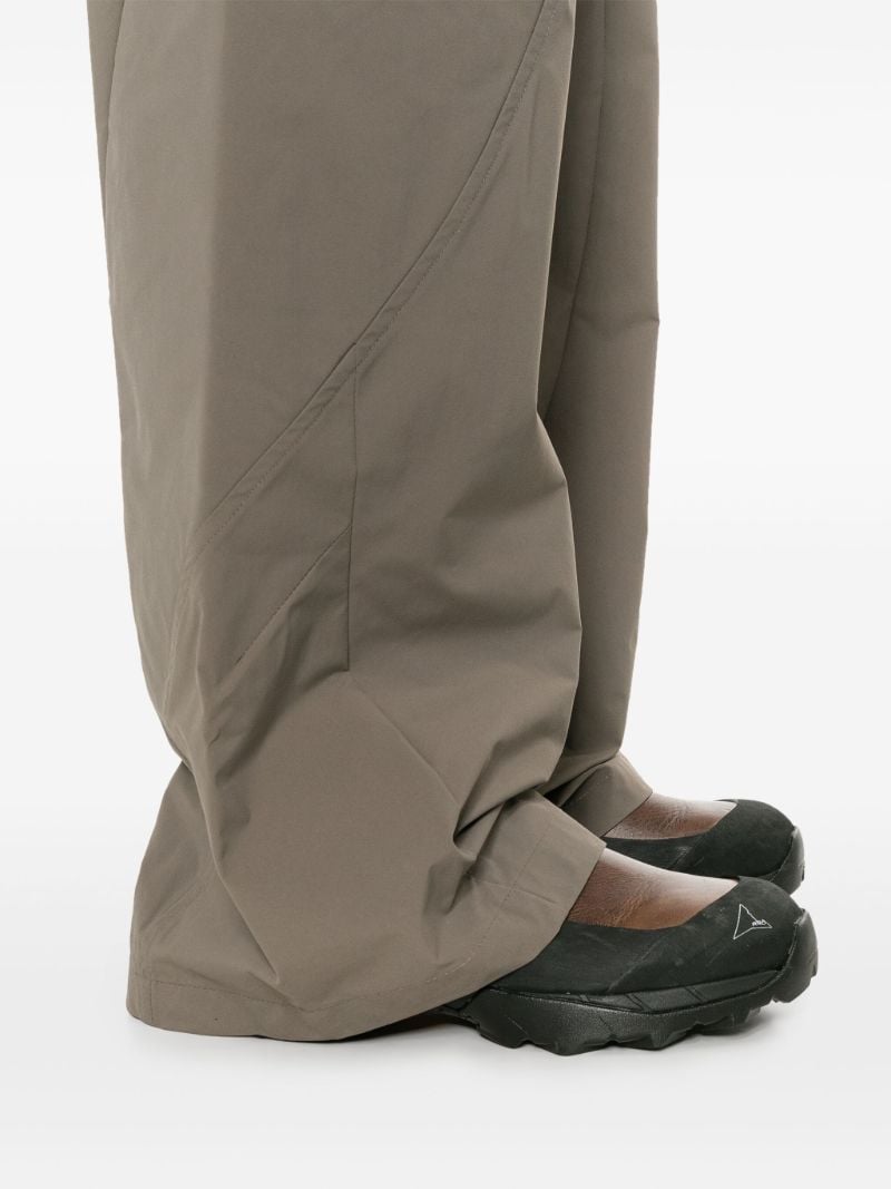 Green Wide-leg Trousers