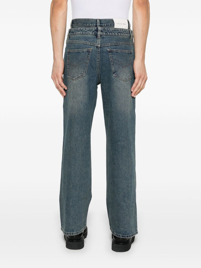 Double Waistband Jeans