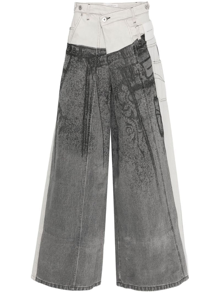 Panelled Jeans