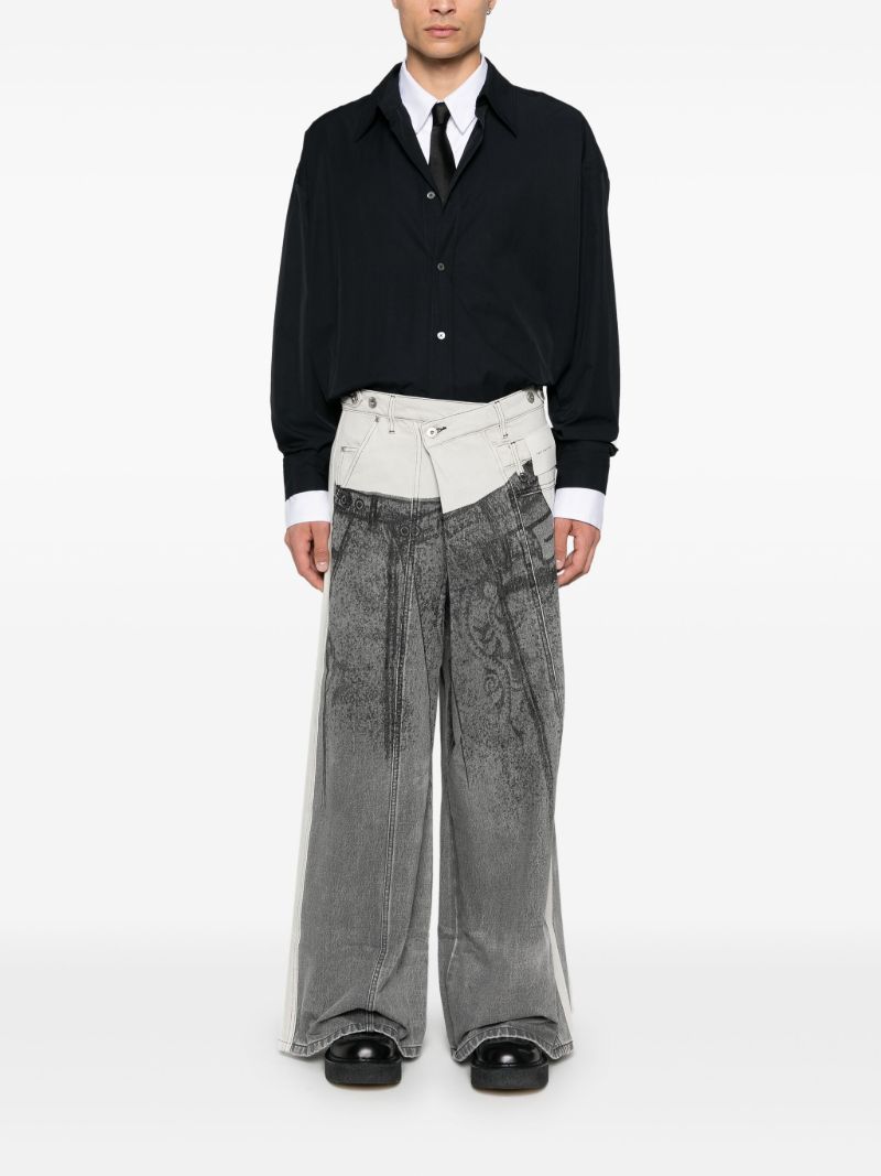 Panelled Jeans