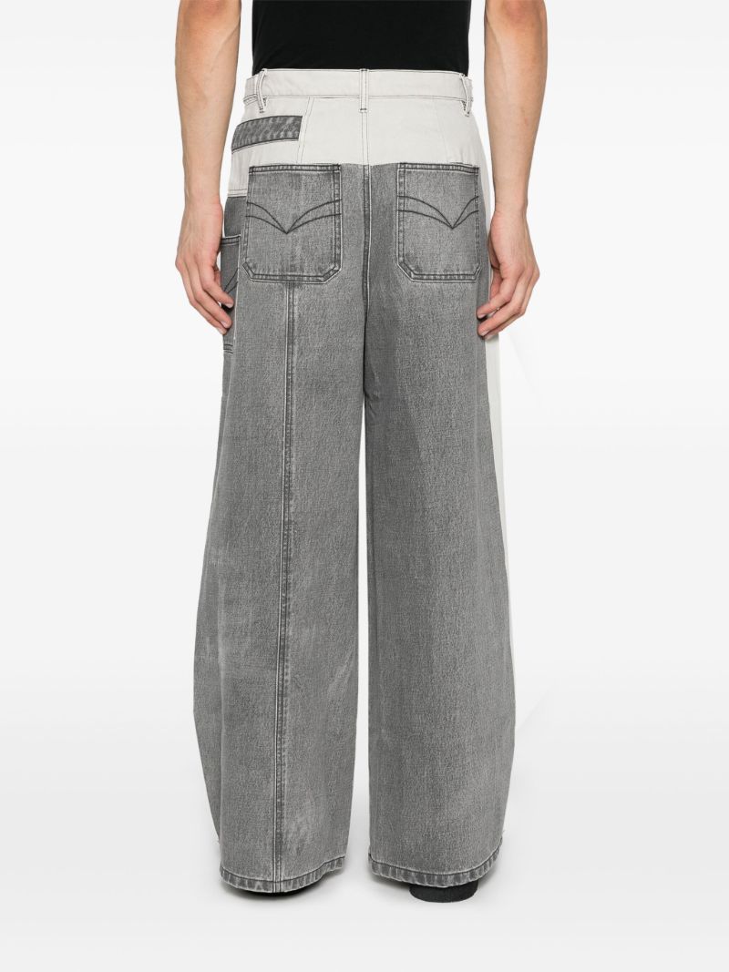 Panelled Jeans