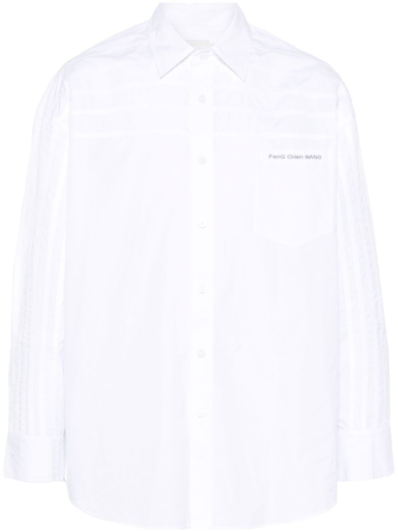 Panelled Cotton Shirt