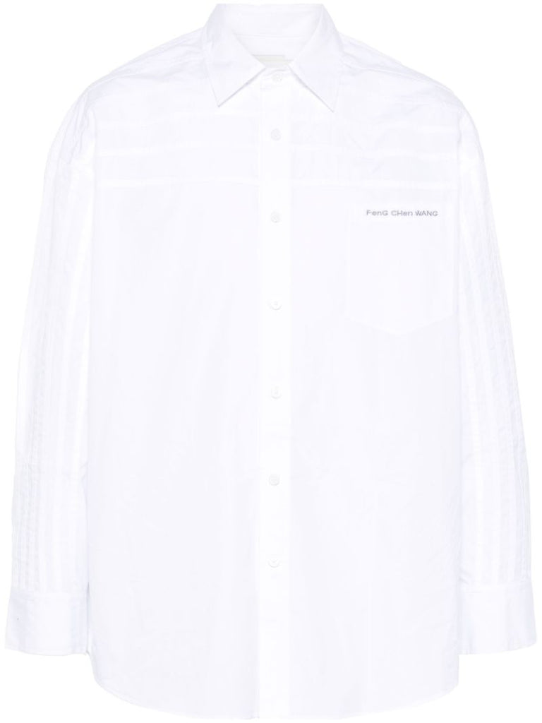 Panelled Cotton Shirt