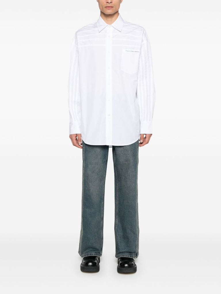 Panelled Cotton Shirt