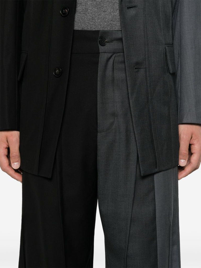 Pleated Gradient Trousers