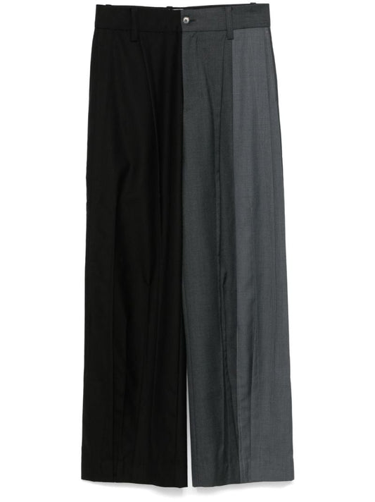 Pleated Gradient Trousers