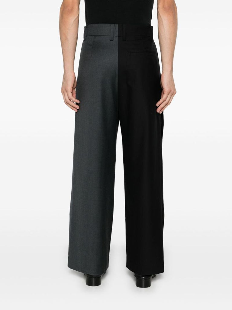 Pleated Gradient Trousers