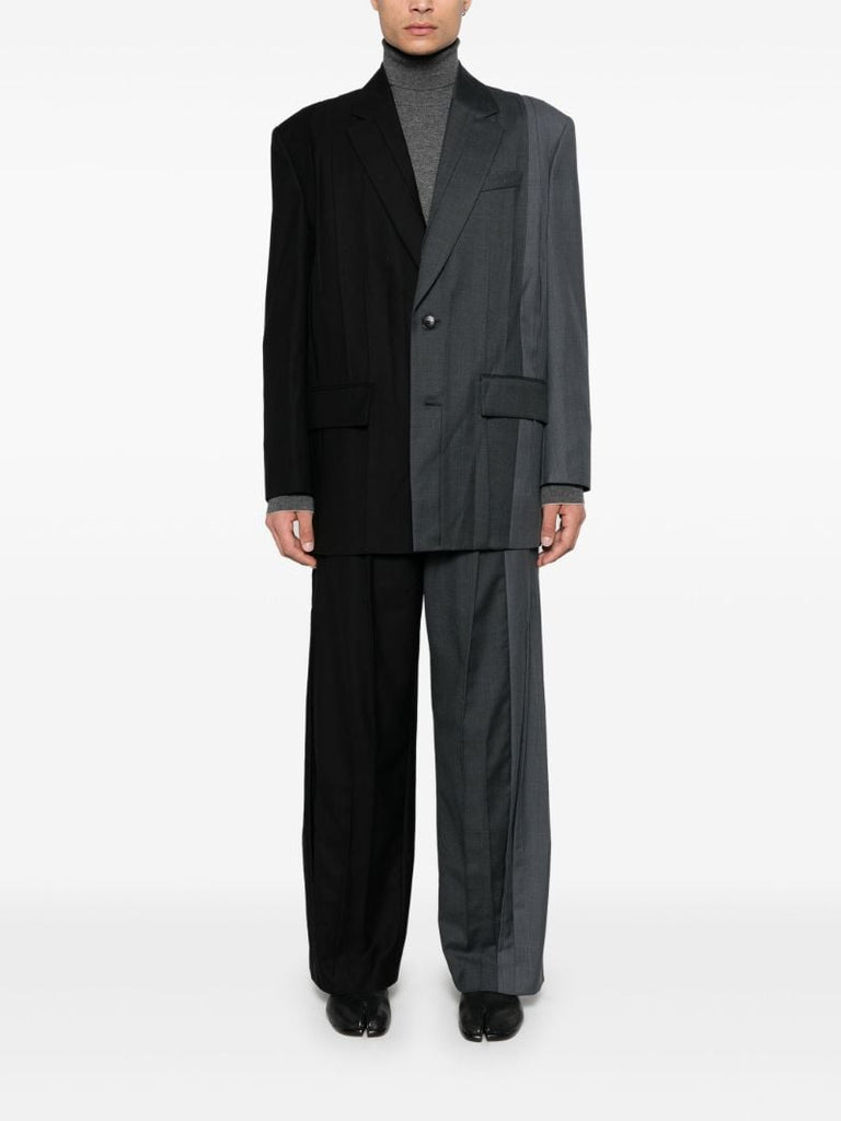 Pleated Gradient Trousers