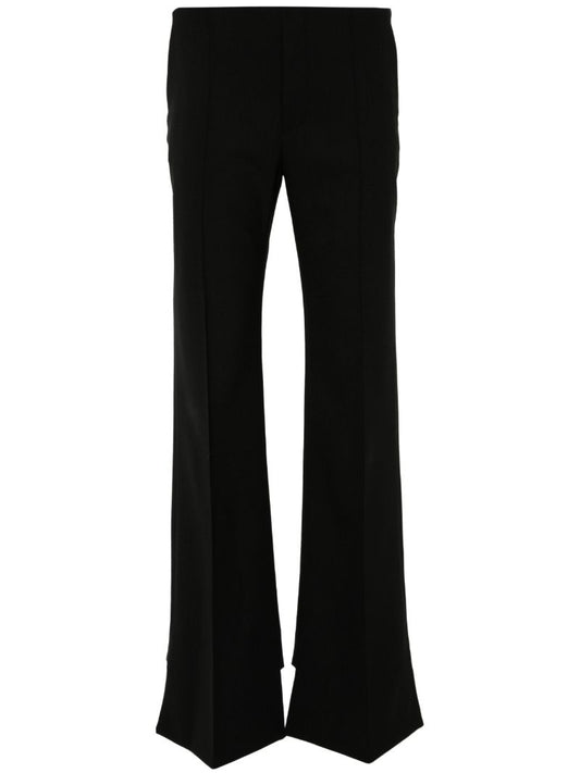 High-waist Flared Trousers
