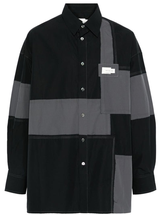 Panelled Cotton Shirt
