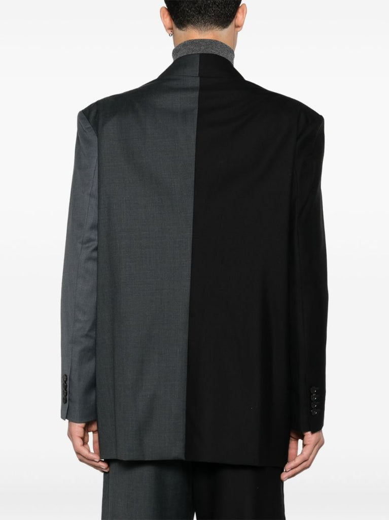 Pleated Gradient Blazer