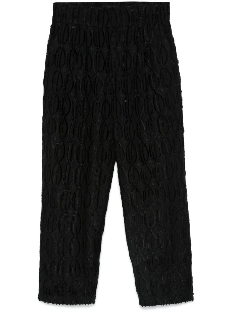 Jacquard Straight Trousers