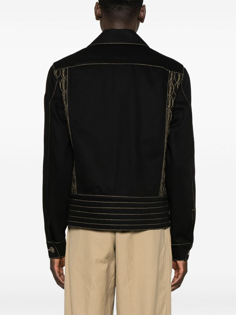Embroidered Work Jacket