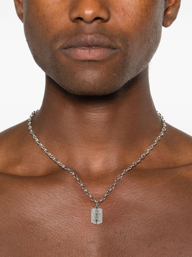 Sterling Silver Thorn Addiction Necklace