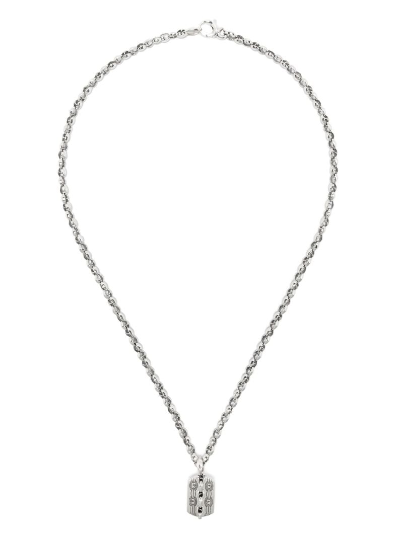 Sterling Silver Thorn Addiction Necklace