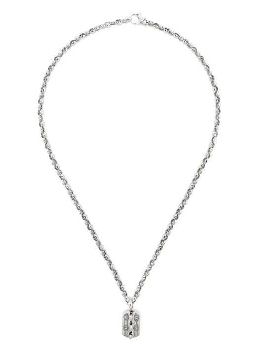 Sterling Silver Thorn Addiction Necklace