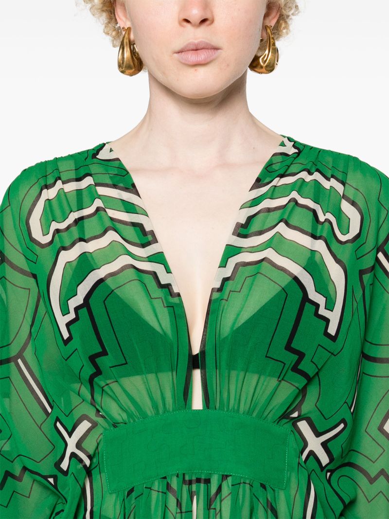 Green Secret Garden Dress