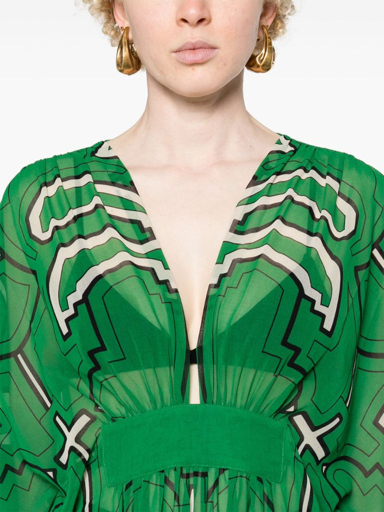 Green Secret Garden Dress