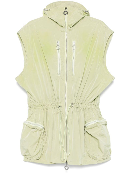 Adjustable-waist Gilet