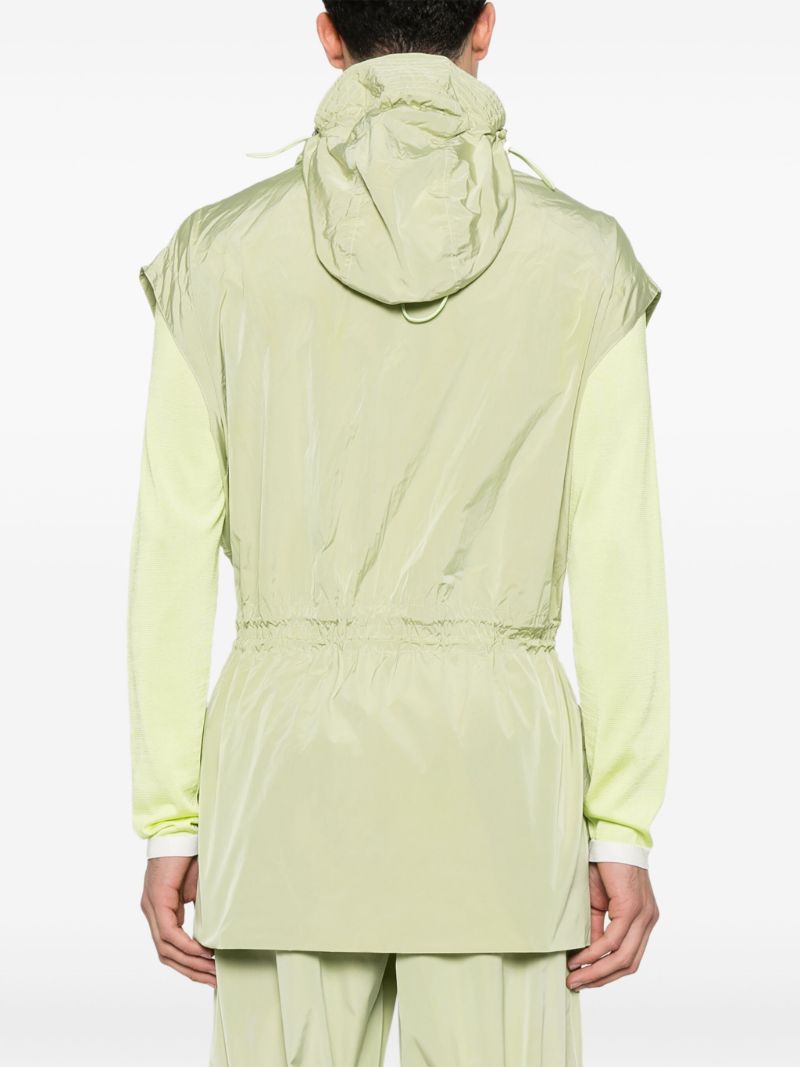 Adjustable-waist Gilet